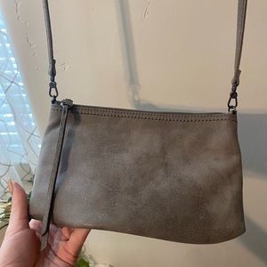 Hobo leather crossbody purse